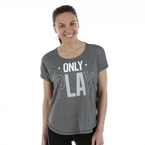 Only Play Celia Loose Ss Training Tee Treenipaita Musta