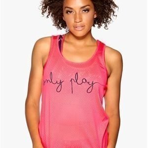 Only Play Giselle Mesh Tank Flou Pink
