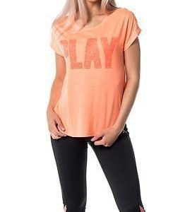 Only Play Jina Loose Tee Bright Orange