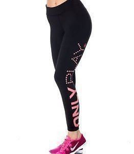 Only Play Louisa Brushed Training Tights Black/Hot Pink