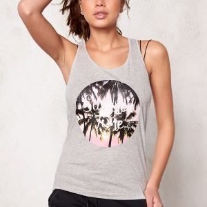 Only Play Summer Tank Top Light Grey Melange