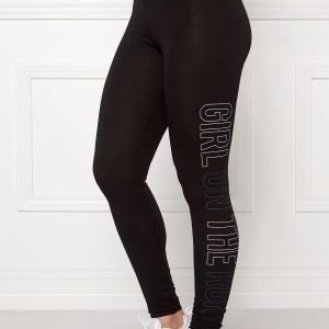 Only Play Tanya Jersey Leggings Black/Blue