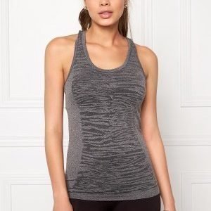 Only Play Zena Seamless Tank Top Dark Grey Melange