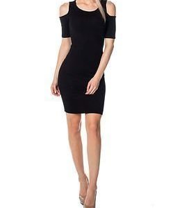 Only Roma Lurex 2/4 Short Dress Black Lurex