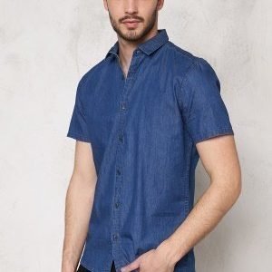 Only & Sons Adam SS Shirt Medium Blue Denim