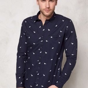 Only & Sons August LS Shirt Night Sky