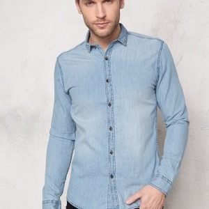 Only & Sons Austin Shirt Light blue denim