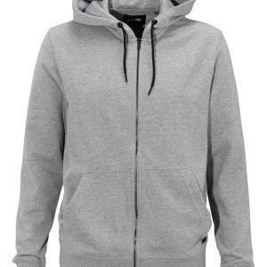 Only & Sons Fiske Zip Hoodie Light Grey Melange