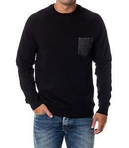 Only & Sons Folk Crew Neck Black