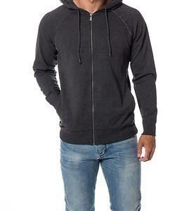 Only & Sons Frede Zip Hood Dark Grey Melange