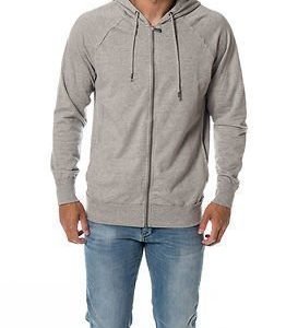 Only & Sons Frede Zip Hood Light Grey Melange