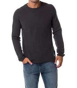 Only & Sons Gason New Crew Neck Knit Dark Grey Melange