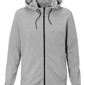 Only & Sons Holden zip hood Light grey melange