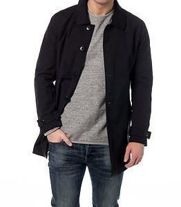 Only & Sons Jules Trench Coat Black