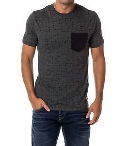 Only & Sons Kasey AOP Fitted Tee Urban Chic