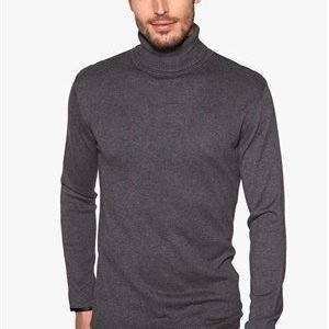 Only & Sons Keyon turtel neck Dark grey melange