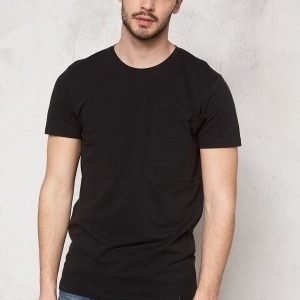 Only & Sons Mads Long O-Neck Tee Black