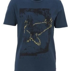 Only & Sons Norden Frontprint Tee Dress Blues