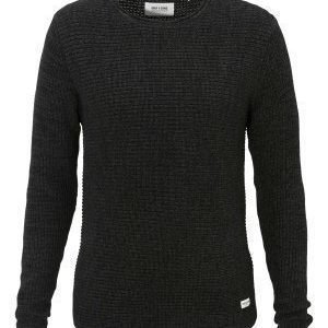 Only & Sons Sato Twist Knit Sweater Black
