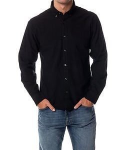 Only & Sons Sebastian LS Oxford Shirt Black