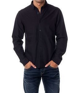 Only & Sons Sebastian LS Oxford Shirt Navy