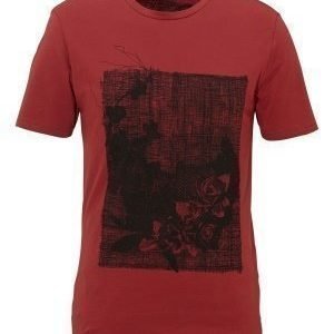 Only & Sons Skulls Fitted Tee Rosewood