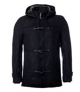 Only & Sons Tommy Duffle Coat Black
