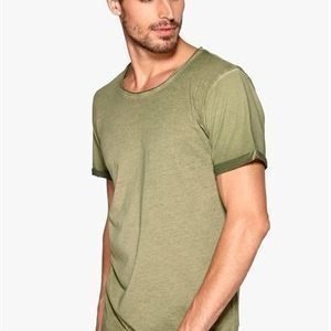Only & Sons Wallace reg o-neck Olive Branch