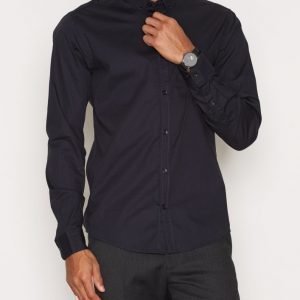 Only & Sons onsALBIOL Ls Shirt Noos T-paita Tummansininen