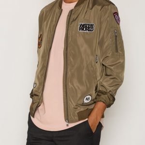 Only & Sons onsBADGE Bomber Jacket Exp Takki Olive