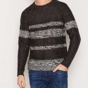 Only & Sons onsCALLAN Crew Neck Knit Pusero Tummanharmaa