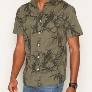 Only & Sons onsCASPER Ss Shirt Kauluspaita Vihreä