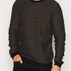 Only & Sons onsDAMIEN Crew Neck Knit Pusero Tummanharmaa