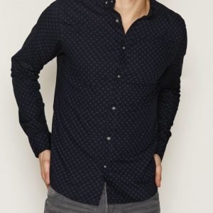 Only & Sons onsDAN Ls But. Down Slim Shirt Exp Kauluspaita Tummansininen