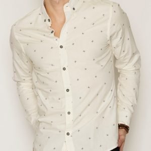 Only & Sons onsDAN Ls But. Down Slim Shirt Exp Kauluspaita Valkoinen