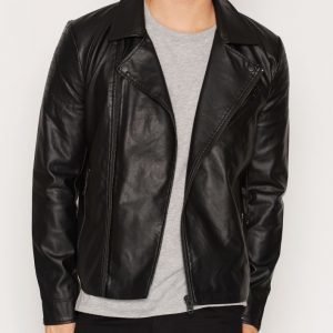 Only & Sons onsJAN Biker Jacket Takki Musta