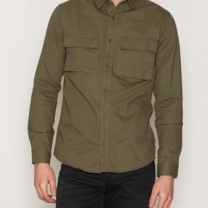 Only & Sons onsMANFRED Reg Ls Shirt Kauluspaita Vihreä