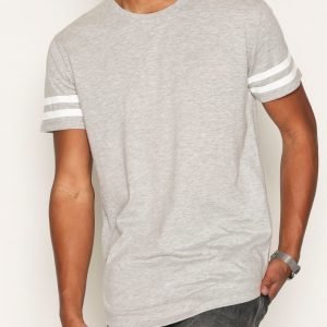 Only & Sons onsMATT Longy Stripe Tee Exp T-paita Vaaleanharmaa