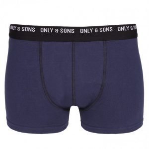 Only & Sons onsNOA Trunk Noos Bokserit Tummansininen