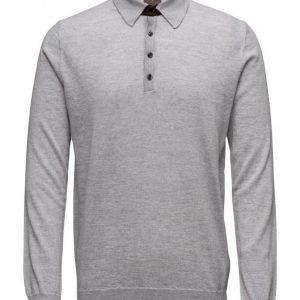 Oscar Jacobson Agustin L/S Poloshirt pitkähihainen pikeepaita