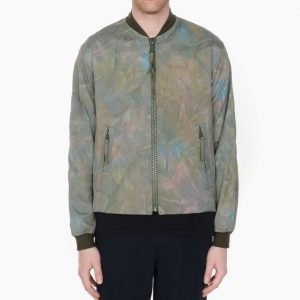 Our Legacy Force Bomber Olive Tie Dye