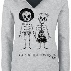 Outer Vision Skeleton Lovers Naisten Huppari