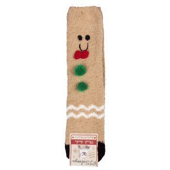 PJ Salvage Fun Socks Gingerbread