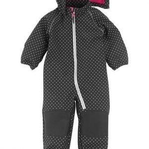 PLAYTECH by Name it Soft shell-haalarit Alfa mini Musta Pilkullinen