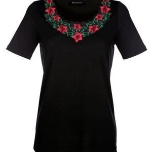 Paita Musta / Hibiskus