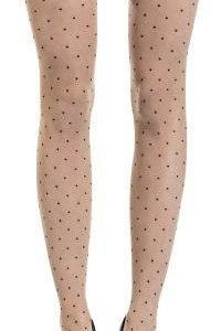 Pamela Mann Jive Seamed Dotty Tights Sukkahousut