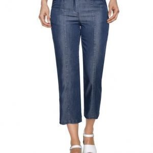 Paola 7/8 Housut Blue Denim