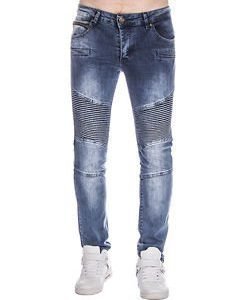 Parker Biker Denim Blue