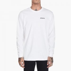 Patagonia P-6 Logo Cotton Long Sleeve Tee