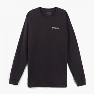 Patagonia P-6 Logo Cotton Long Sleeve Tee